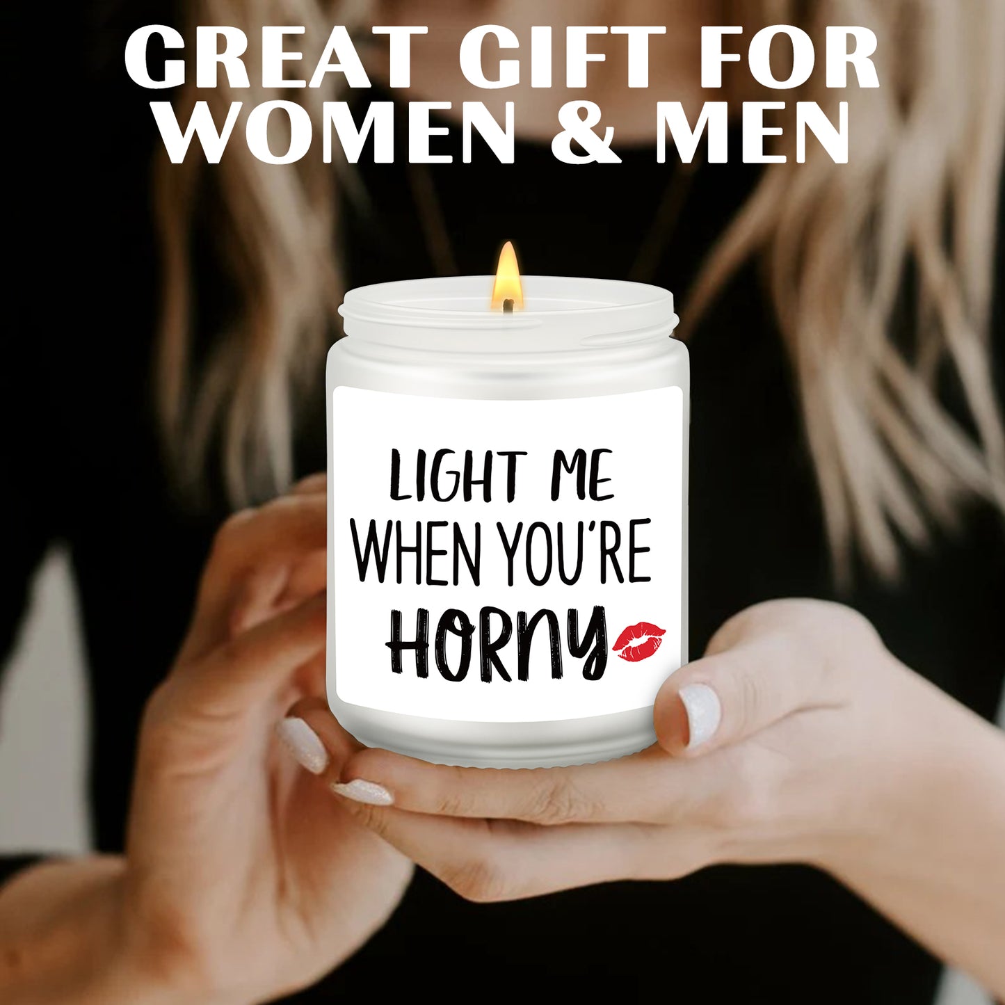 Birthday Gift for Husband, Valentine's Day Candle Gift, Anniversaries Gift for Him, V-Day Candle Gift, Funny Gag Gift, Romantic Gift, Relationship Gift for Boyfriend, Scented Candle Gift for Couples