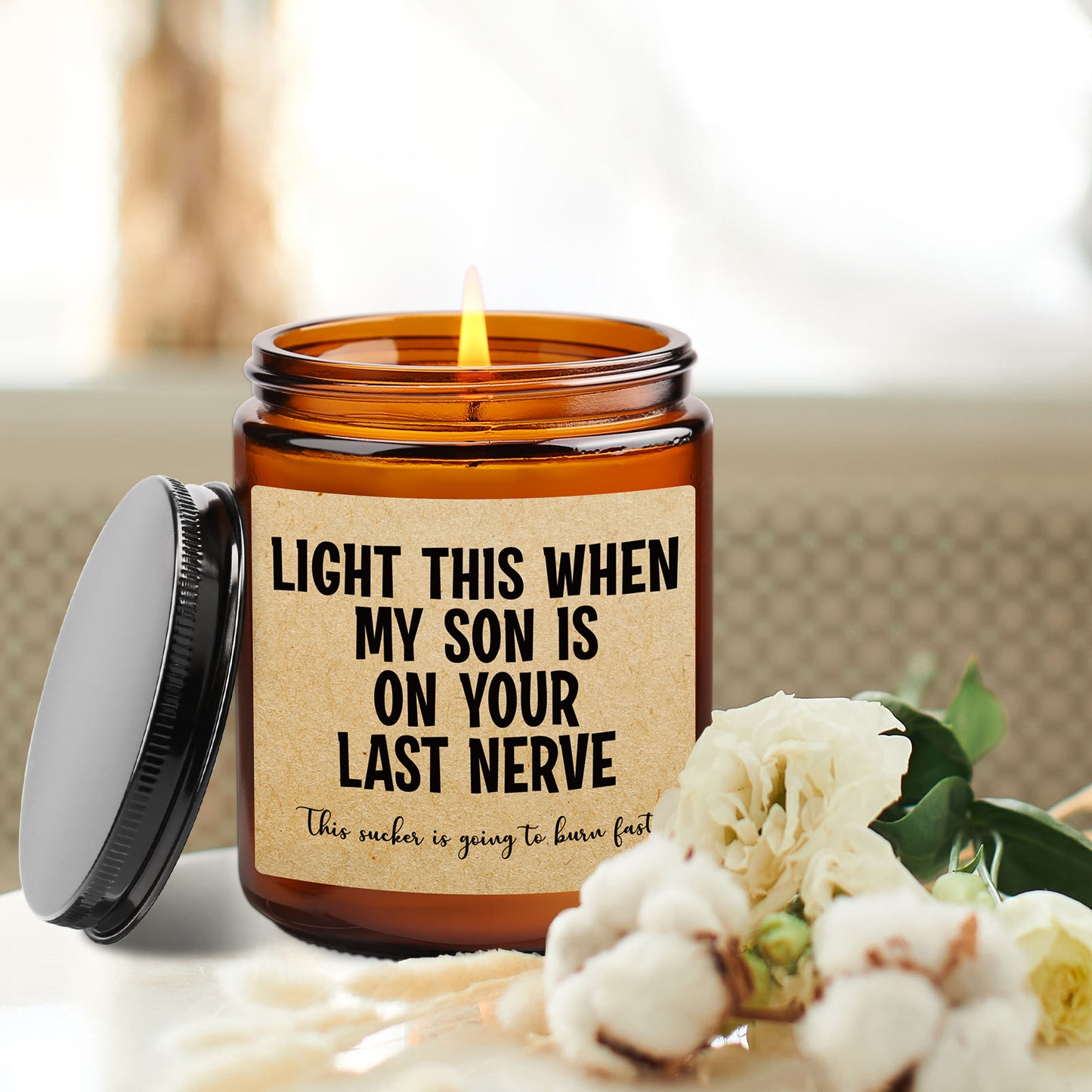 Daughter in Law Gifts, Birthday Gifts for Daughter-in-Law from Mother in Law or Father, Women Female Valentine's Gift, Surprise Gift for Future Daughter-in-Law Sons Girlfriend Candle