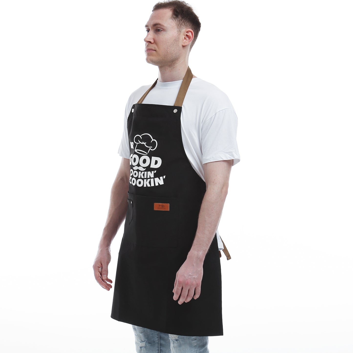 Gifts for Dad from Daughter Son Father's Day Gifts - Birthday Thanksgiving Gifts for Dad, Manly Gifts for Friends - Funny Birthday Gifts, Naughty Gifts for Him, Funny Cooking Apron with Pockets