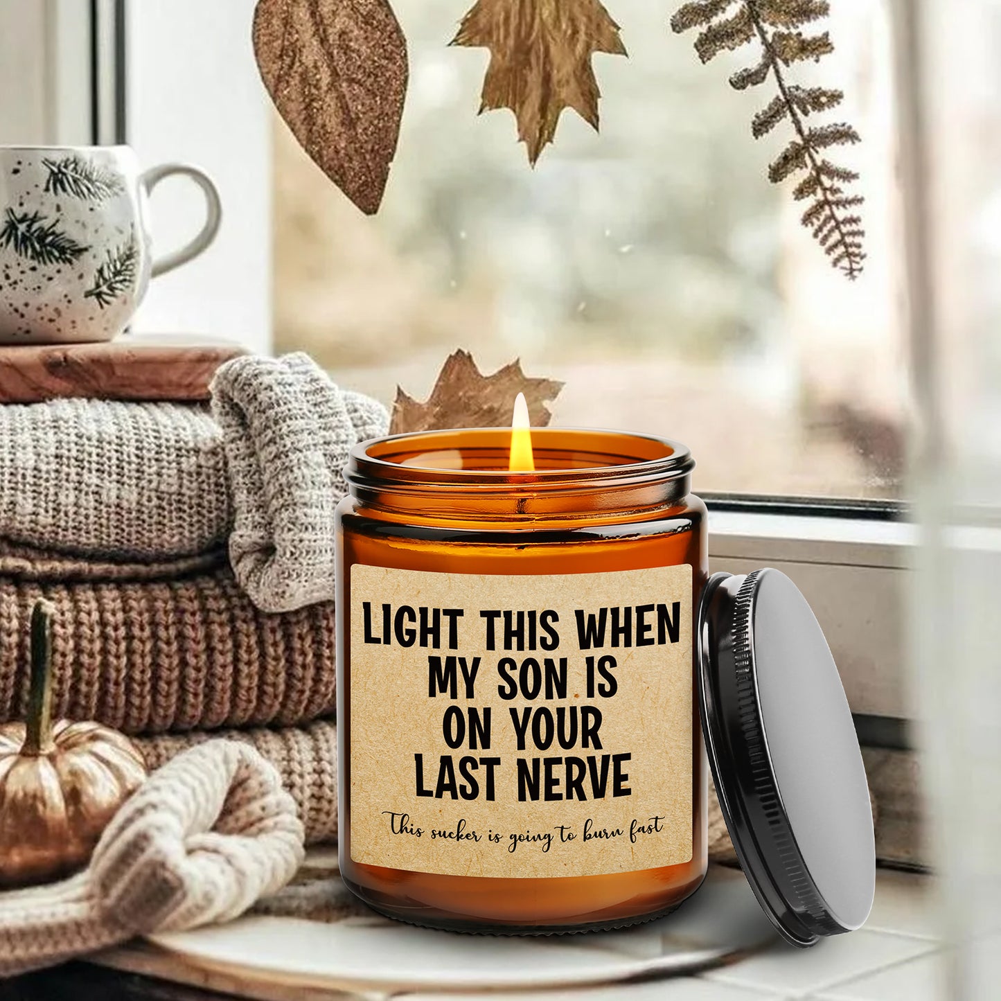 Daughter in Law Gifts, Birthday Gifts for Daughter-in-Law from Mother in Law or Father, Women Female Valentine's Gift, Surprise Gift for Future Daughter-in-Law Sons Girlfriend Candle