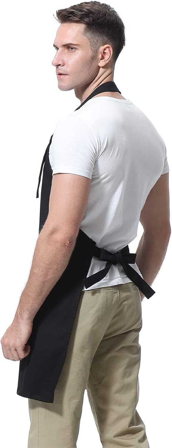 Funny Cooking Aprons for Men Women, Funny Dad Gifts for Mens Father, Mom - Mothers Day, Fathers Day, Birthday Gifts for Dad Step Brother Boyfriend Husband, Cool BBQ Grilling Kitchen Chef Apron