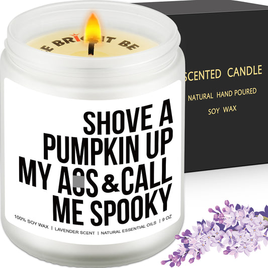Halloween Party Favor, Halloween Gifts, Halloween Decoration, Cute Fall Decor, Spooky Season Decor, Gift for Him, Gift for Her, Funny Gifts, Holiday Gift for Women Men, Fall Scented Soy Wax Candle