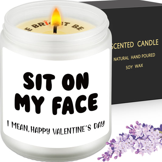Candle Gifts for Him Boyfriend Husband Men Couples Gift Ideas, Present for Him, Naughty Anniversary Birthday Gifts for Boyfriend, Funny Romantic Gift for Husband Men, Humor Candles